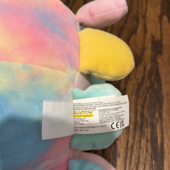 Squishmallow Opal Tie-Dye Octopus 8" Plush 2022 Valentines - Picture 4 of 4